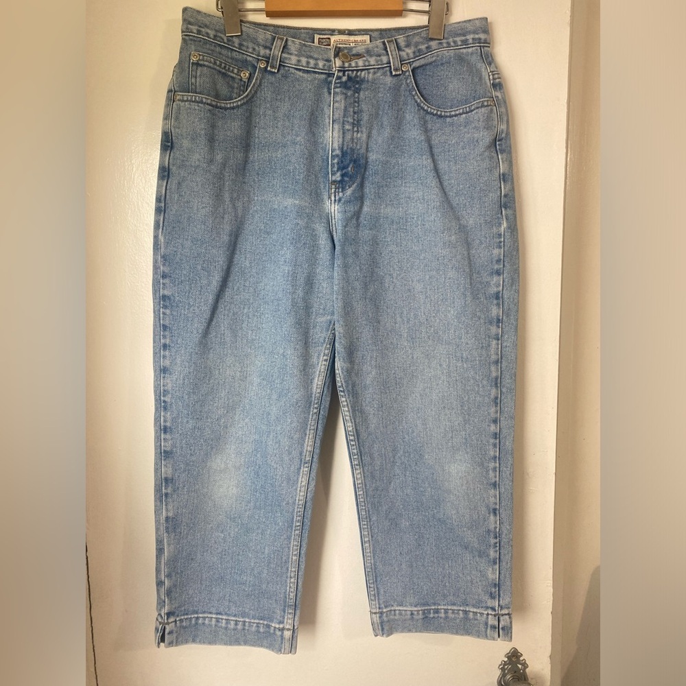 Y2k Faded Glory Denim Capri Jeans